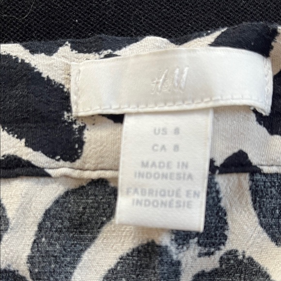 H&M Black and White Midi Skirt - Picture 4 of 4